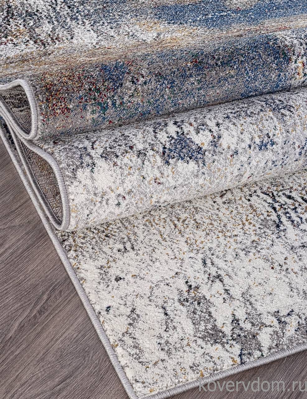 Ковер LONDON D821 GRAY-RED Ковер LONDON D821 GRAY-RED