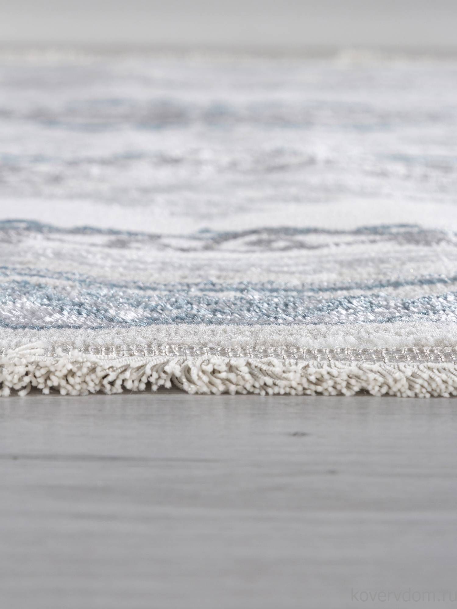 Ковер EFSAN L278A CREAM SHRINK / BLUE FDY Овал Ковер EFSAN L278A CREAM SHRINK / BLUE FDY Овал