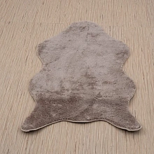 Ковер с длинным ворсом коричневый из искусственного меха Chic 1000A BROWN_3000 шкура