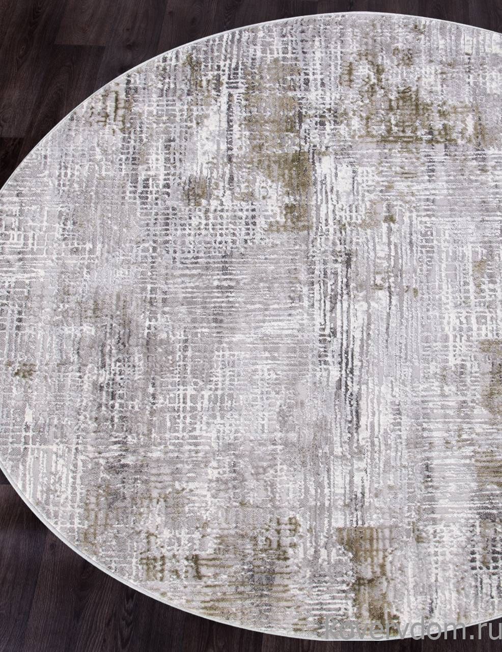 Ковер MODA 9807 ACIK GRI Круг