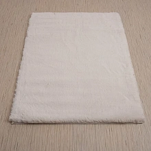 Ковер Шегги бежевый из искусственного меха Krolik 1000A T2408_BEIGE