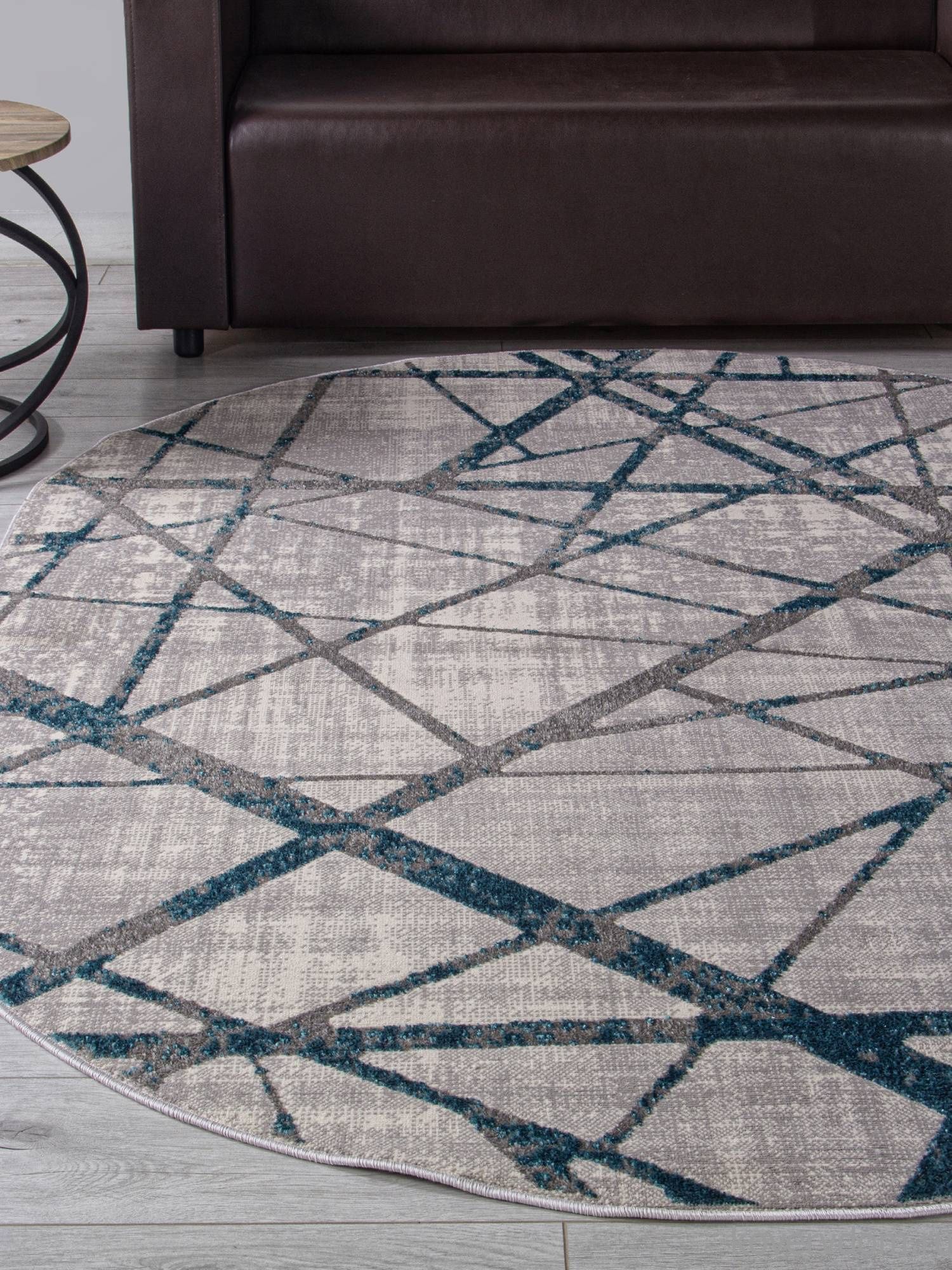 Ковер LIMAN F478 GRAY-BLUE Овал Ковер LIMAN F478 GRAY-BLUE Овал