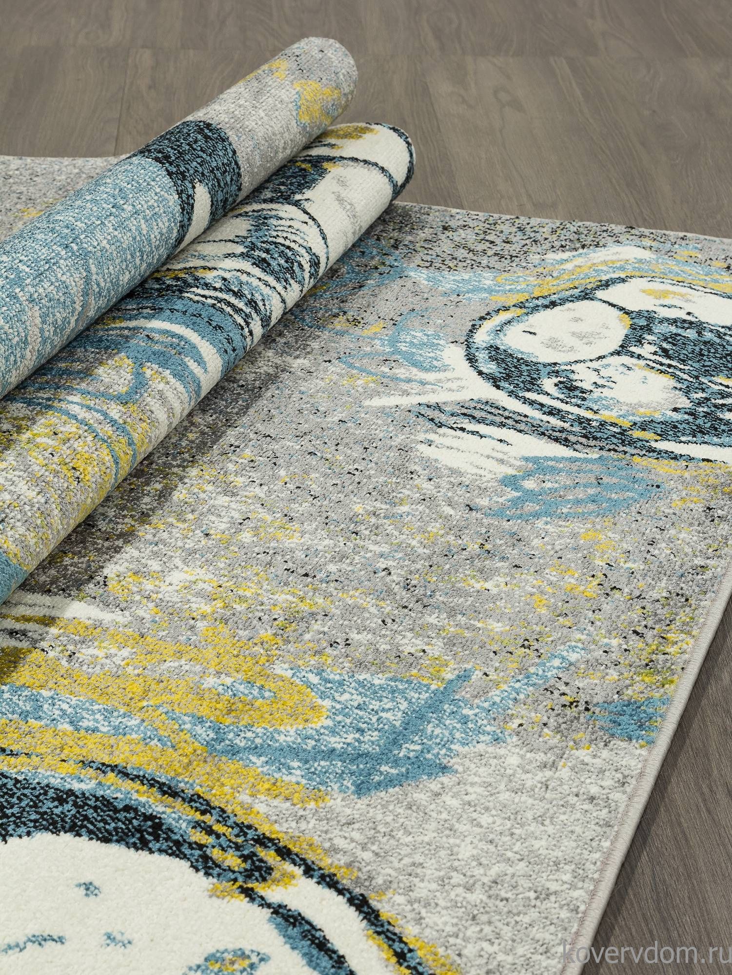 Ковер с футбольными мячами ORION C077 MULTICOLOR Ковер с футбольными мячами ORION C077 MULTICOLOR