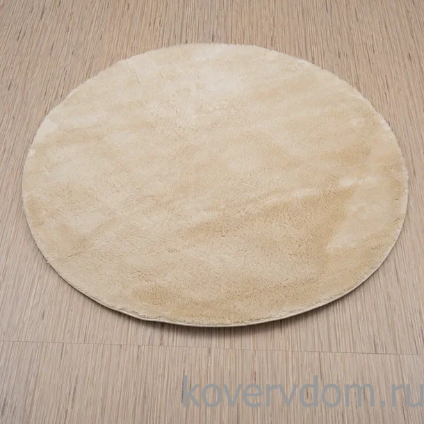 Ковер из искусственного меха Chic 1000A BEIGE_2000 круг Ковер из искусственного меха Chic 1000A BEIGE_2000 круг