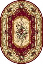 Ковер DA VINCI 5245 RED MР ОВАЛ