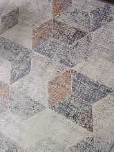 Однотонный ковер ZUMMA F257 ORANGE