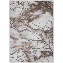 Круглый ковер GRAFF 2370 GRAY-BEIGE