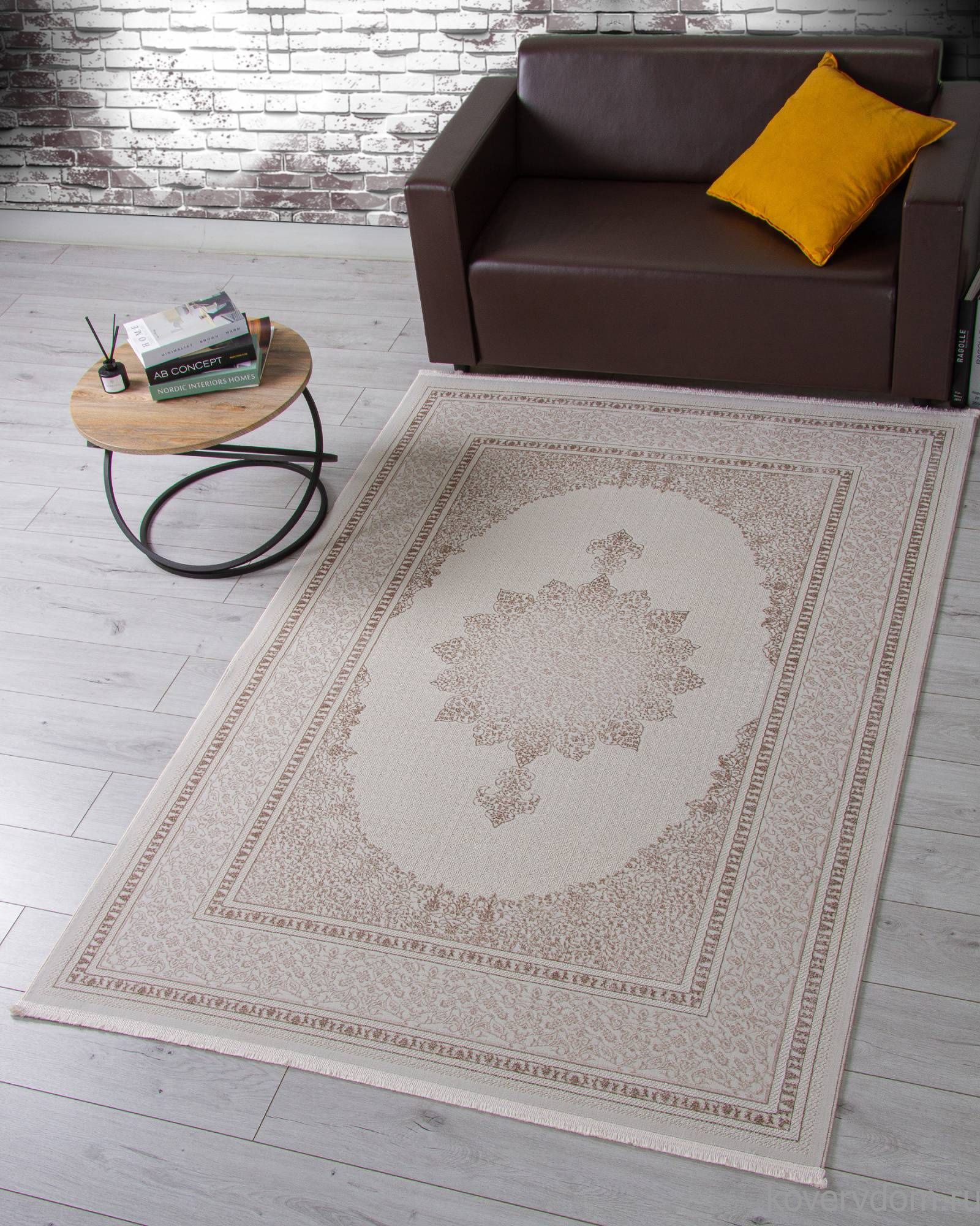 Ковер OASIS OC103A CREAM / CREAM Ковер OASIS OC103A CREAM / CREAM