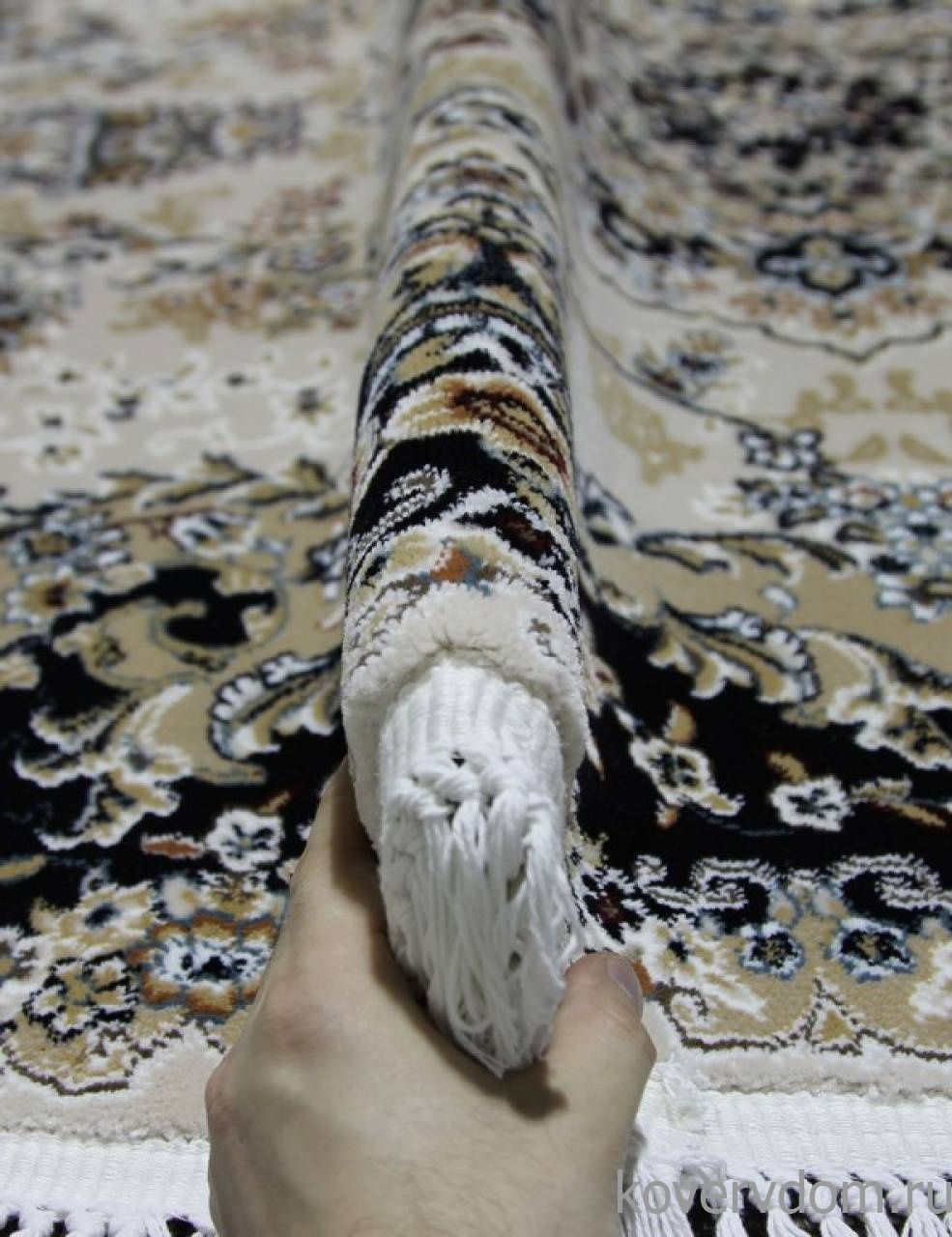 Ковер SHAHREZA d211 CREAM-NAVY Овал