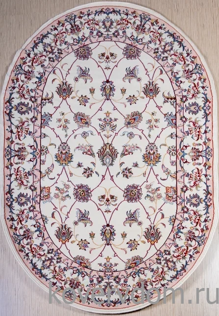 Ковер Hunnu Wool+Viscose Oval 6C1562 001