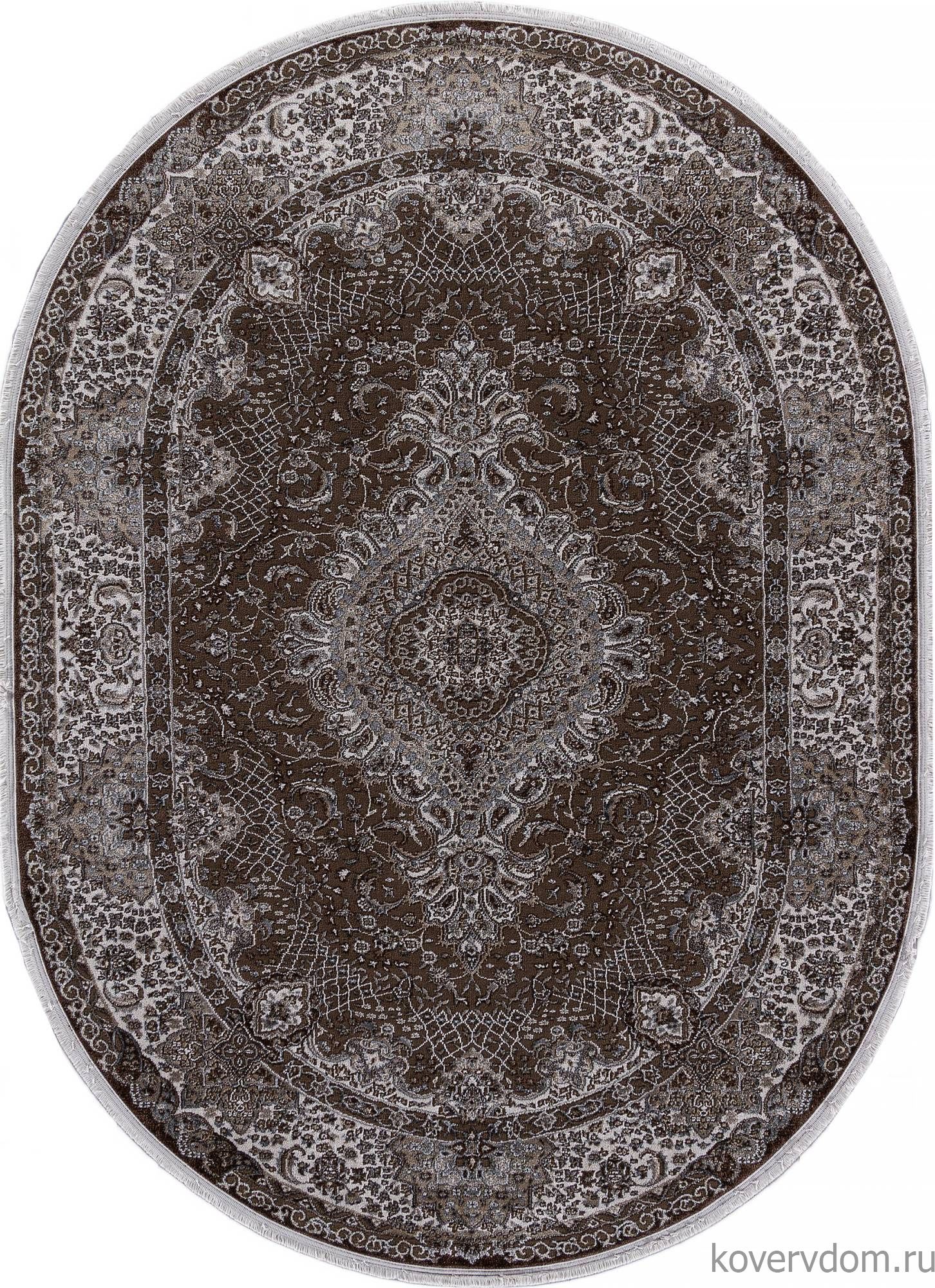 Ковер DOLCE D414 BROWN Овал Ковер DOLCE D414 BROWN Овал