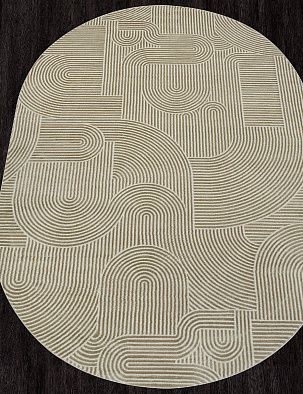 Ковер SIROCCO E508AK D.BEIGE / BEIGE Овал