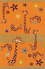 Ковер детский  Fryz-N Giraffe mandarin