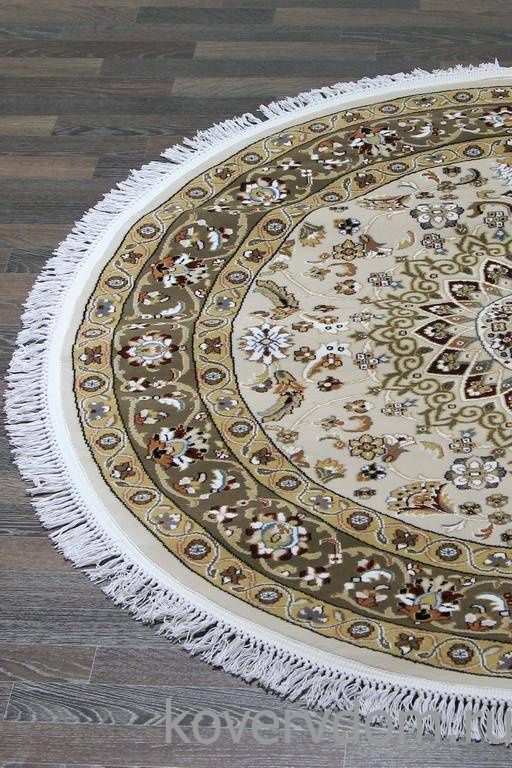 Ковер SHAHREZA d210 CREAM-BROWN Круг