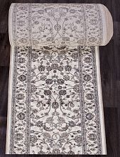 Пушистый ковровая Дорожка VALENCIA DELUXE D251 CREAM-BROWN