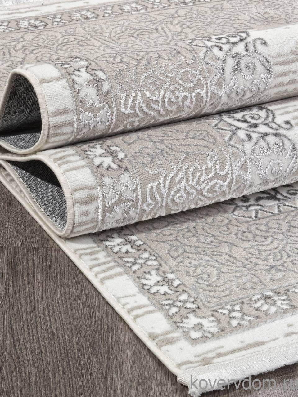 Ковер ALFANI Q012A GREY FDY / CREAM SHRINK Ковер ALFANI Q012A GREY FDY / CREAM SHRINK