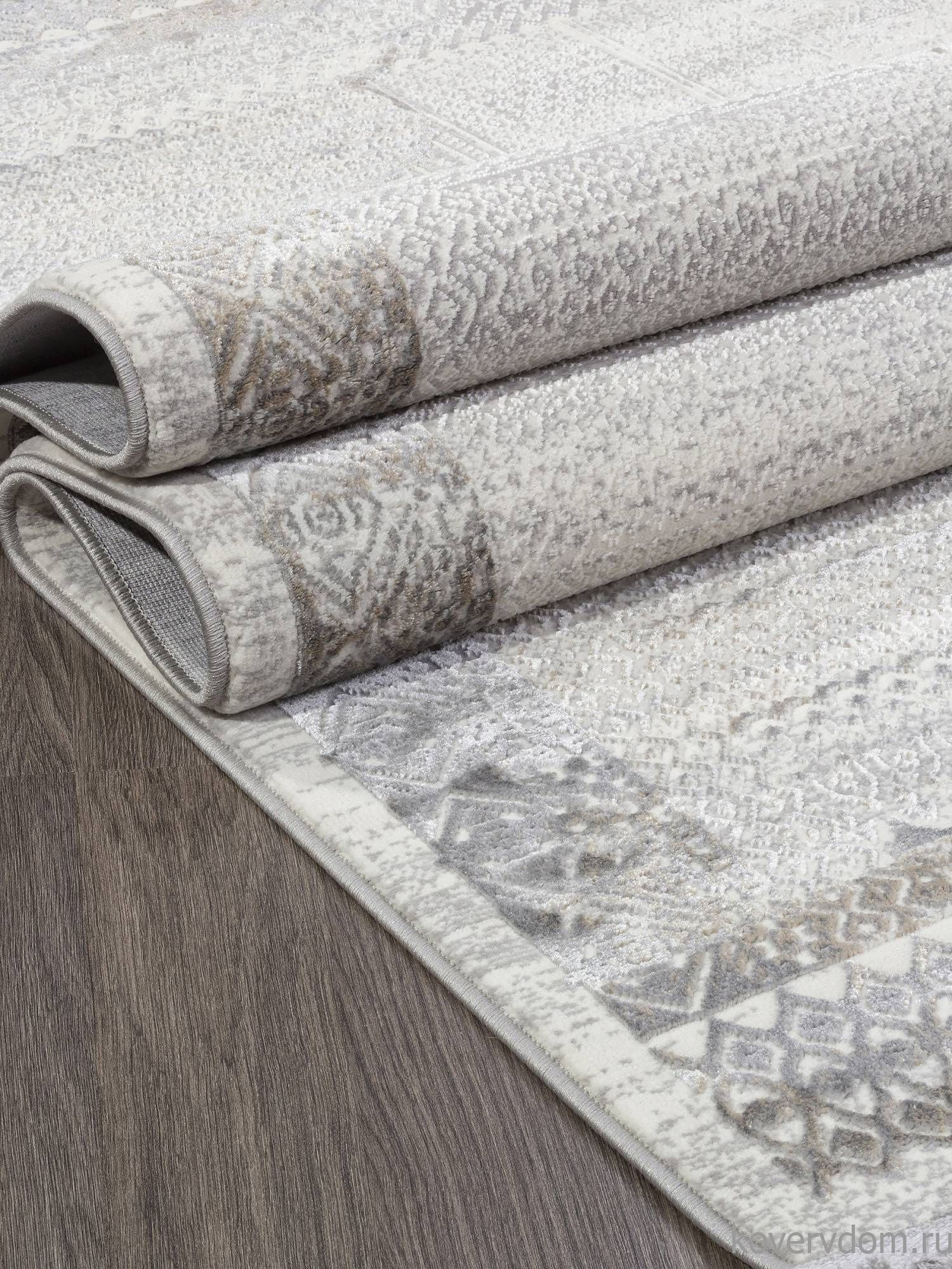 Ковер ASADU 07541A CREAM HB / GREY FDY Ковер ASADU 07541A CREAM HB / GREY FDY