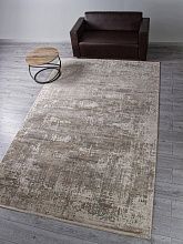 Ковер из Турции из вискозы ROYAL B859J2 CREAM / L.GREY