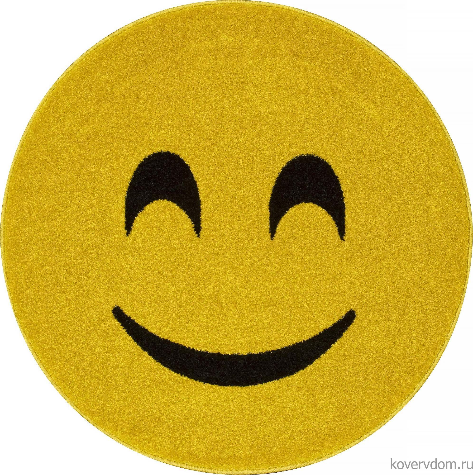 Ковер SMILE NC16 YELLOW Круг Ковер SMILE NC16 YELLOW Круг