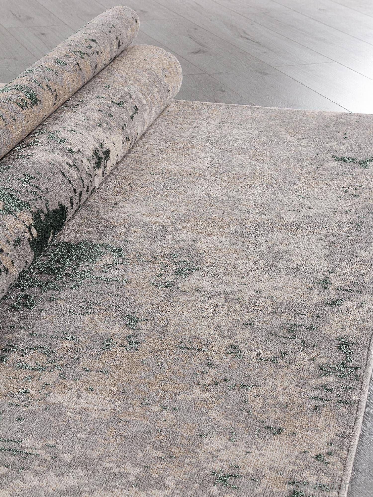 Ковер LIMAN F163 GRAY-GREEN Ковер LIMAN F163 GRAY-GREEN