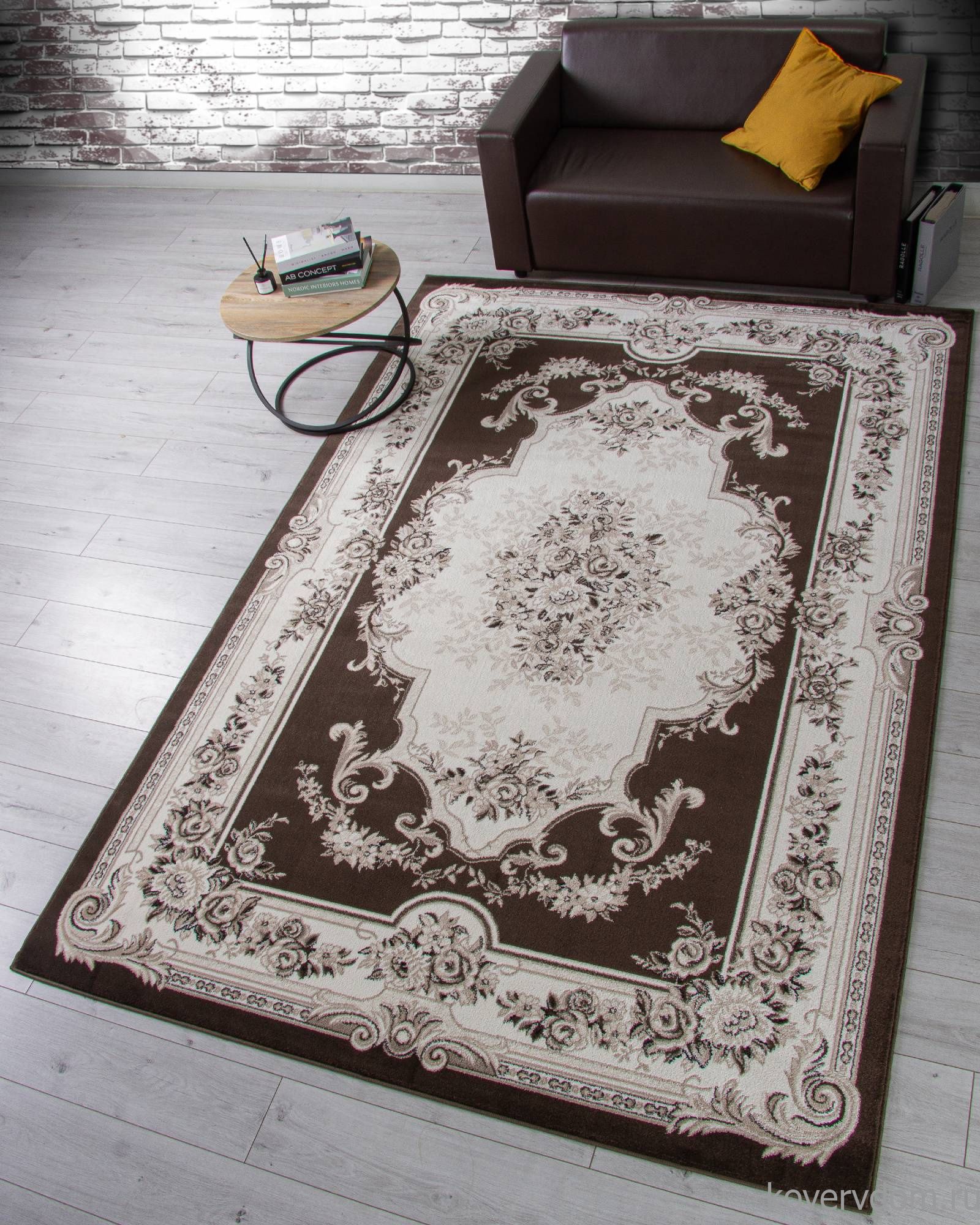 Ковер Валенсия DELUXE 4015 BROWN