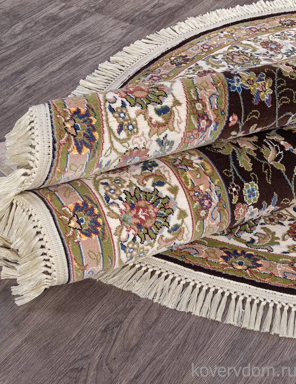 Ковер ARAVIA 5471 BROWN-CREAM Овал Ковер ARAVIA 5471 BROWN-CREAM Овал