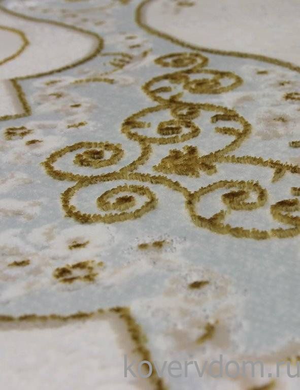 Ковер HUNKAR 08075A BLUE / GOLD