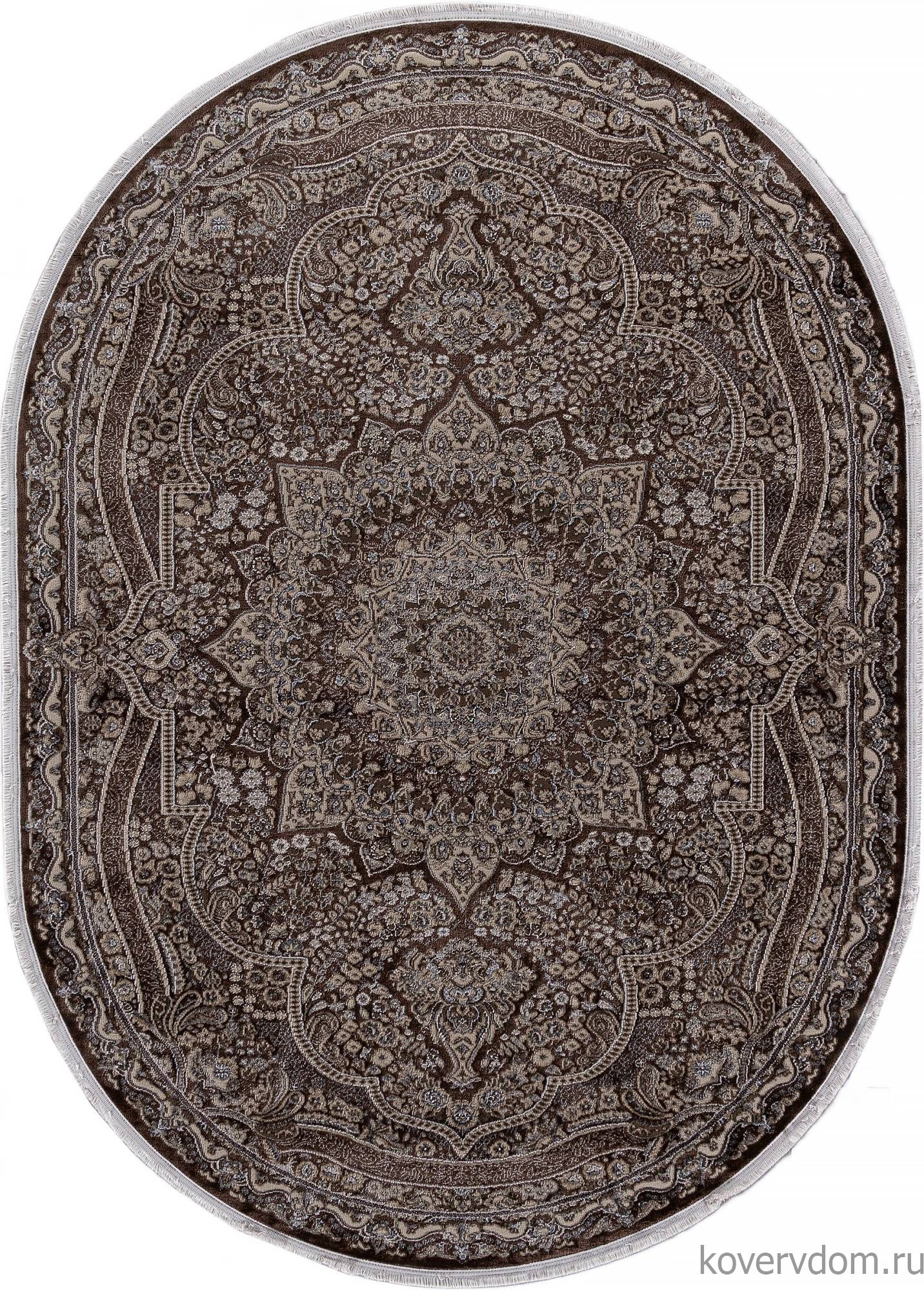 Ковер DOLCE D415 BROWN Овал Ковер DOLCE D415 BROWN Овал