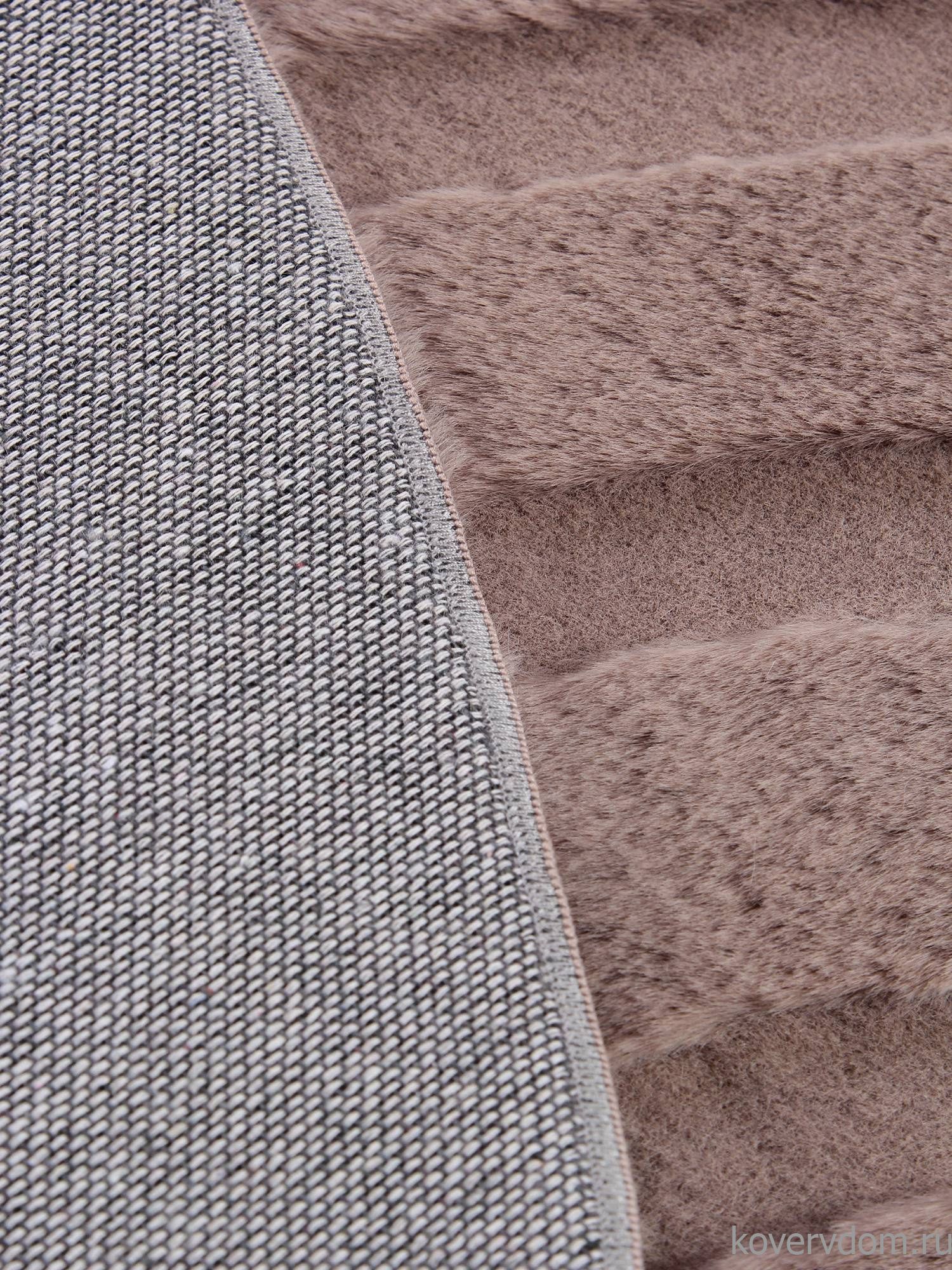 Ковер RABBIT CARVING PX4005 BROWN / BROWN Круг