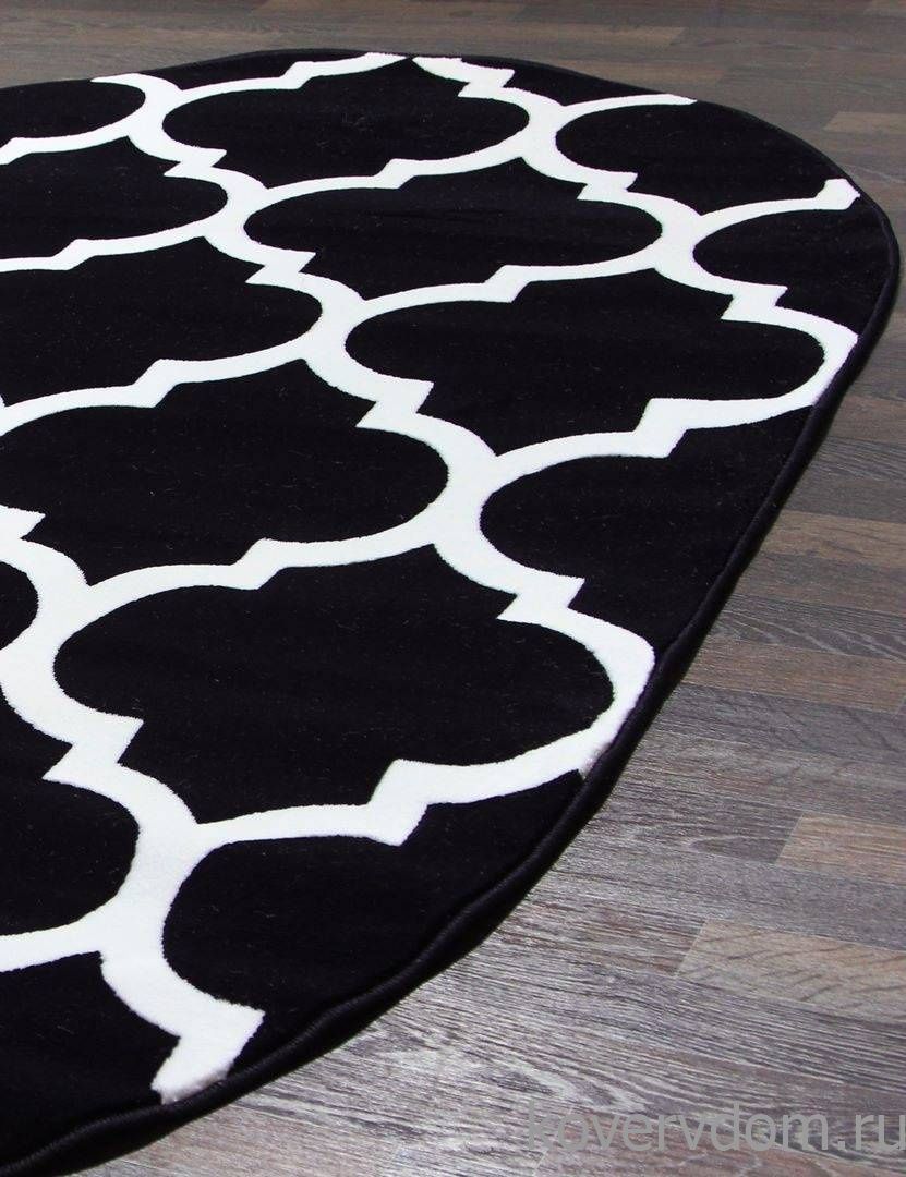 Ковер MEGA CARVING WK d422 DARK NAVY Овал