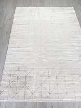 Круглый ковер SHINE 33748A CREAM / WHITE