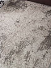 Пушистый круглый ковер IRIS MP17 BEIGE