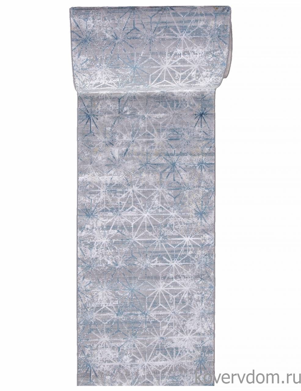 Ковровая Дорожка AJMAL LP 320 GREY / BLUE Ковровая Дорожка AJMAL LP 320 GREY / BLUE