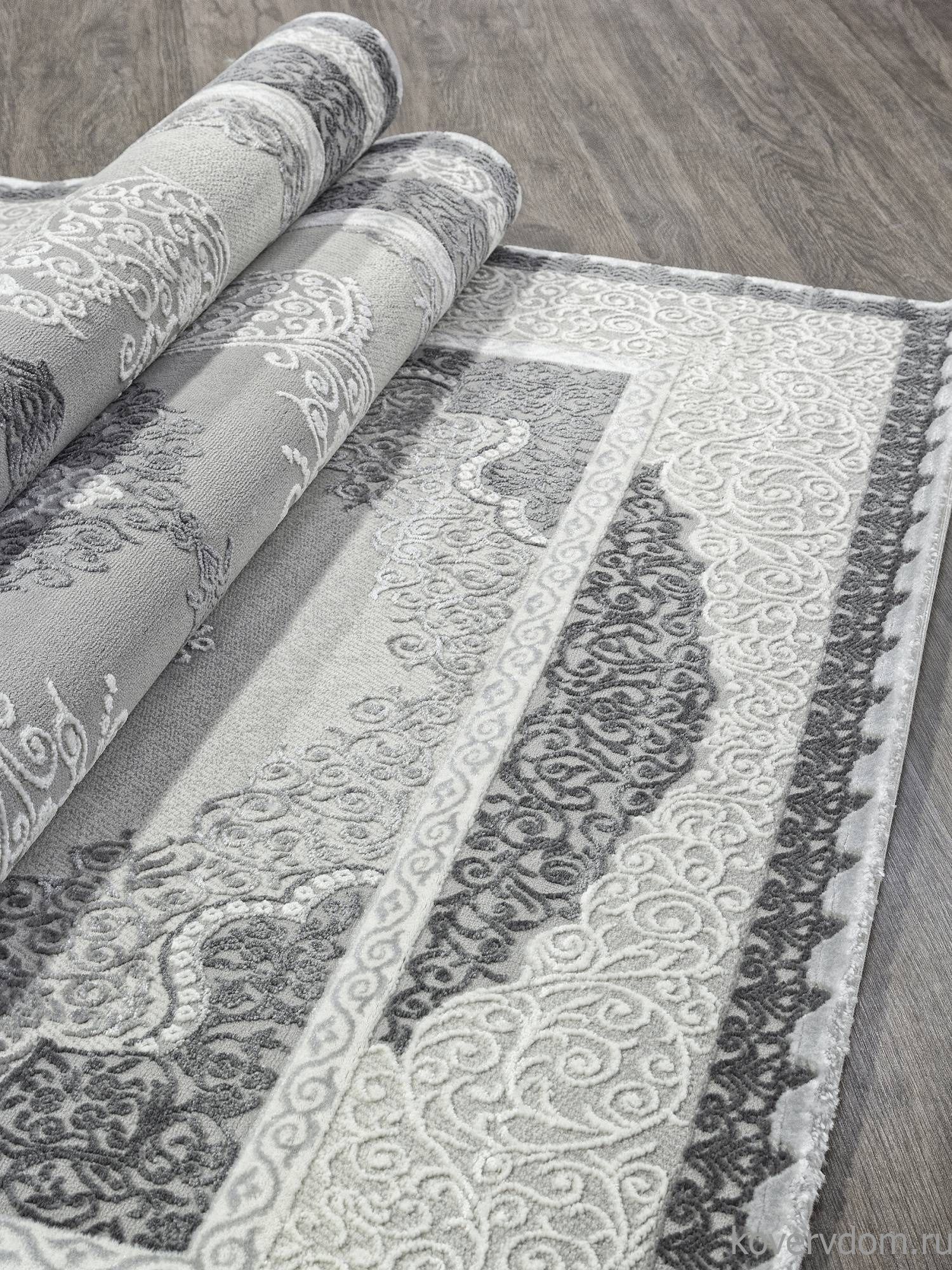 Ковер NENSI GL074G GREY / GREY