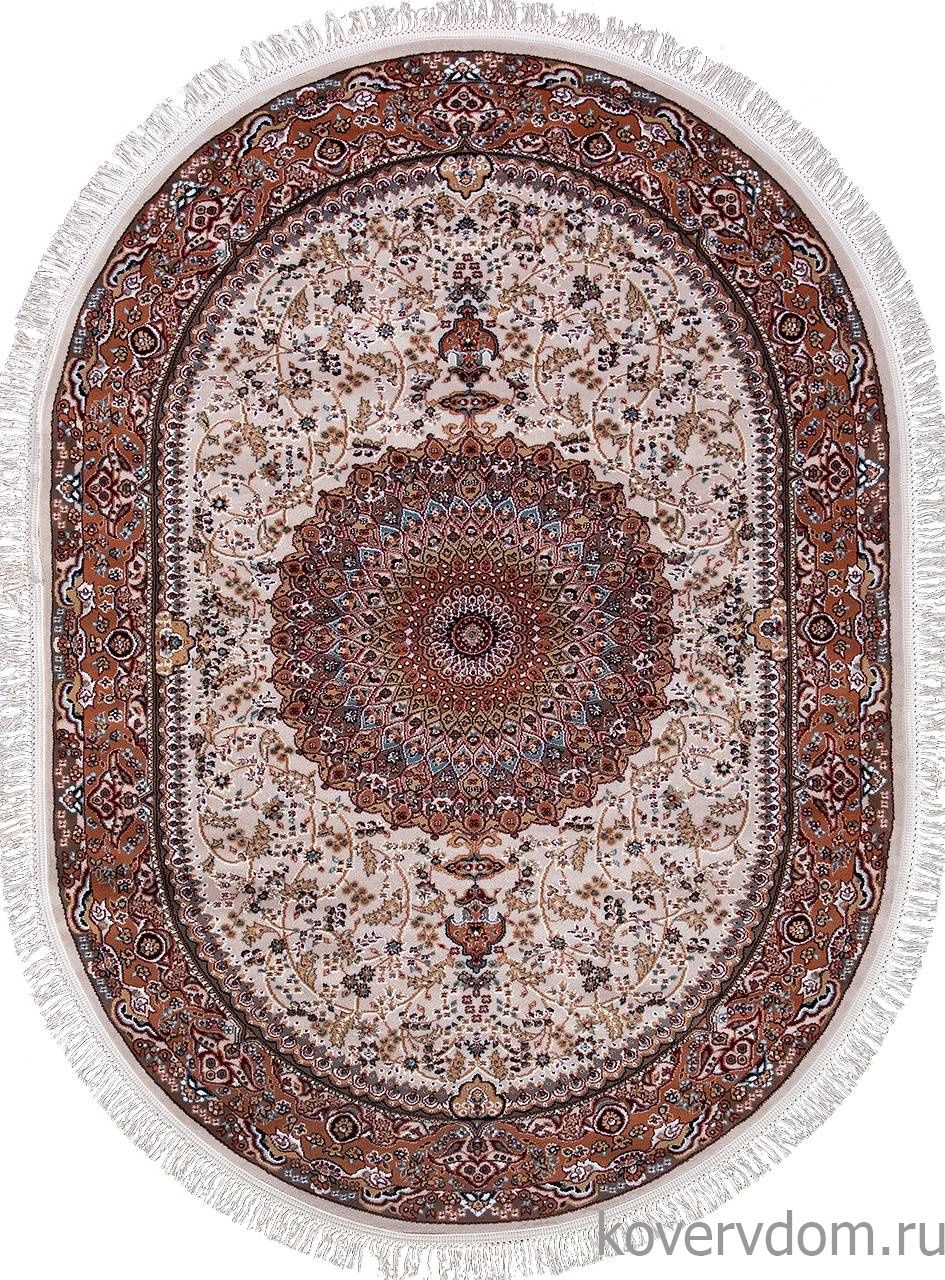 Ковер SHAHREZA d205 CREAM-TERRA Овал Ковер SHAHREZA d205 CREAM-TERRA Овал