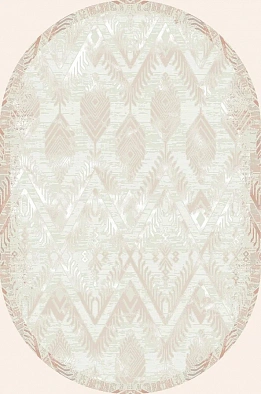 Ковер Elegance 4958A Beige-Beige Овал