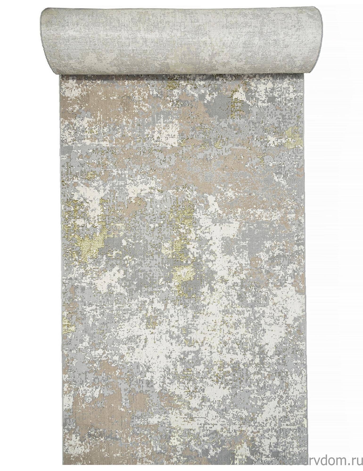 Ковровая Дорожка LIMAN F163 CREAM-GREEN Ковровая Дорожка LIMAN F163 CREAM-GREEN