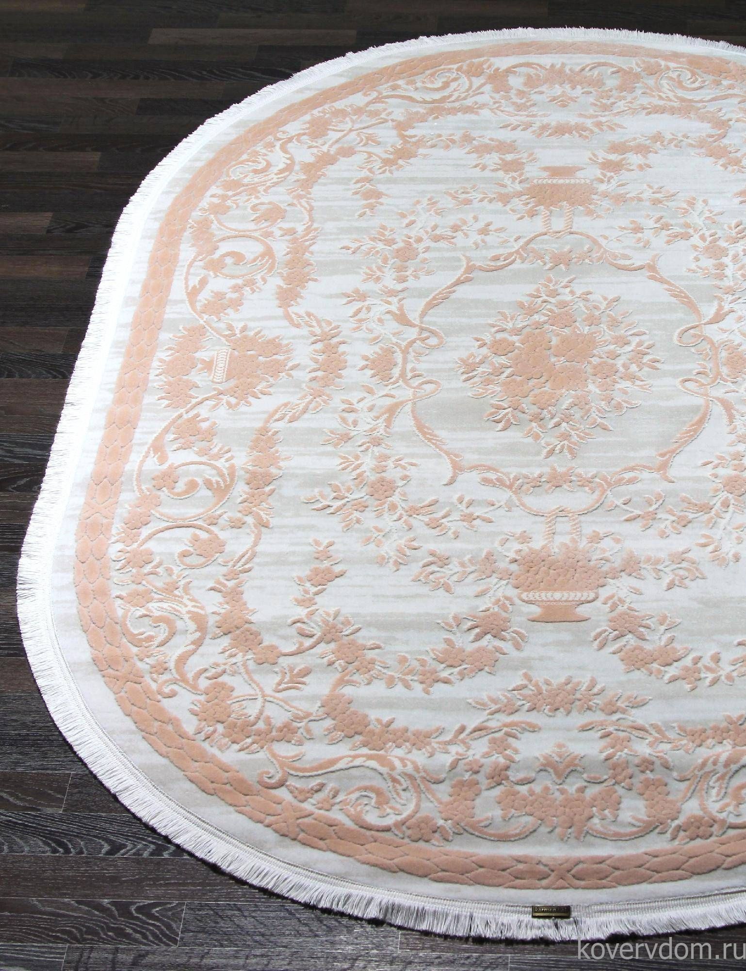 Ковер TRUVA 08330P PINK / PINK Овал Ковер TRUVA 08330P PINK / PINK Овал