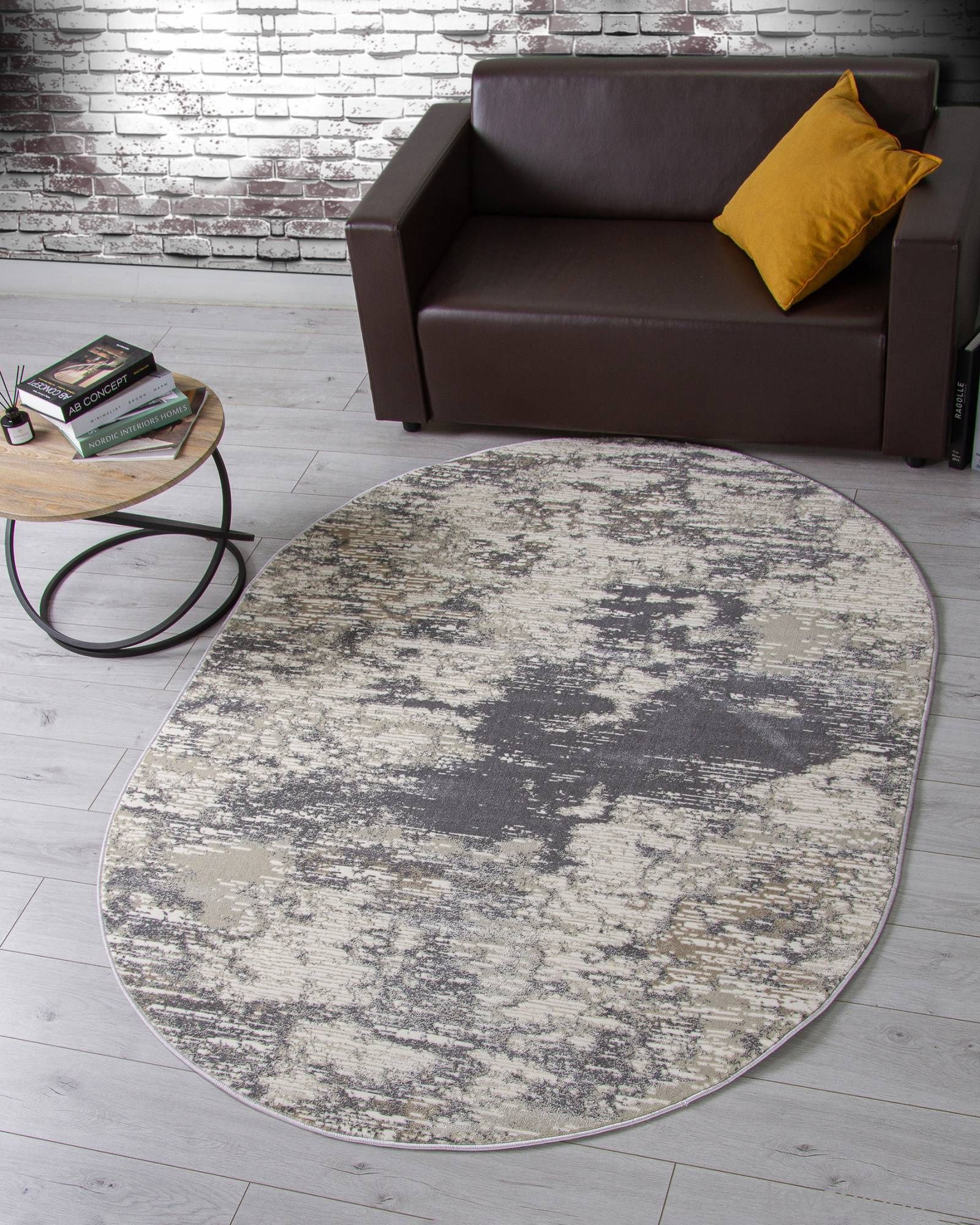 Ковер ATLANTIS D734 BEIGE Овал