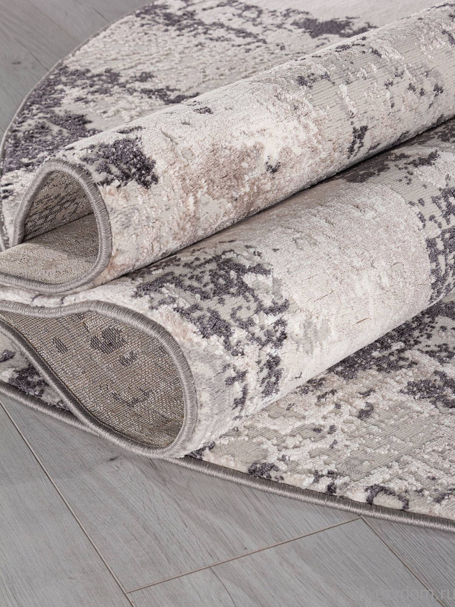 Ковер BRAND 38871 995 GREY / GREY Овал