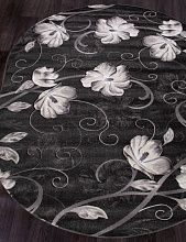 Ковер MEGA CARVING 1059 GRAY Овал