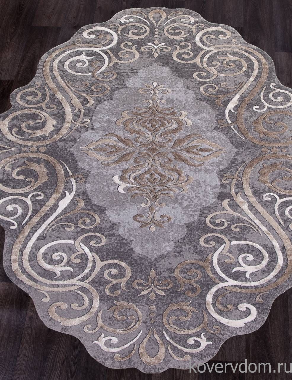 Ковер SAFIR-A 00858C GREY / BROWN Ковер SAFIR-A 00858C GREY / BROWN