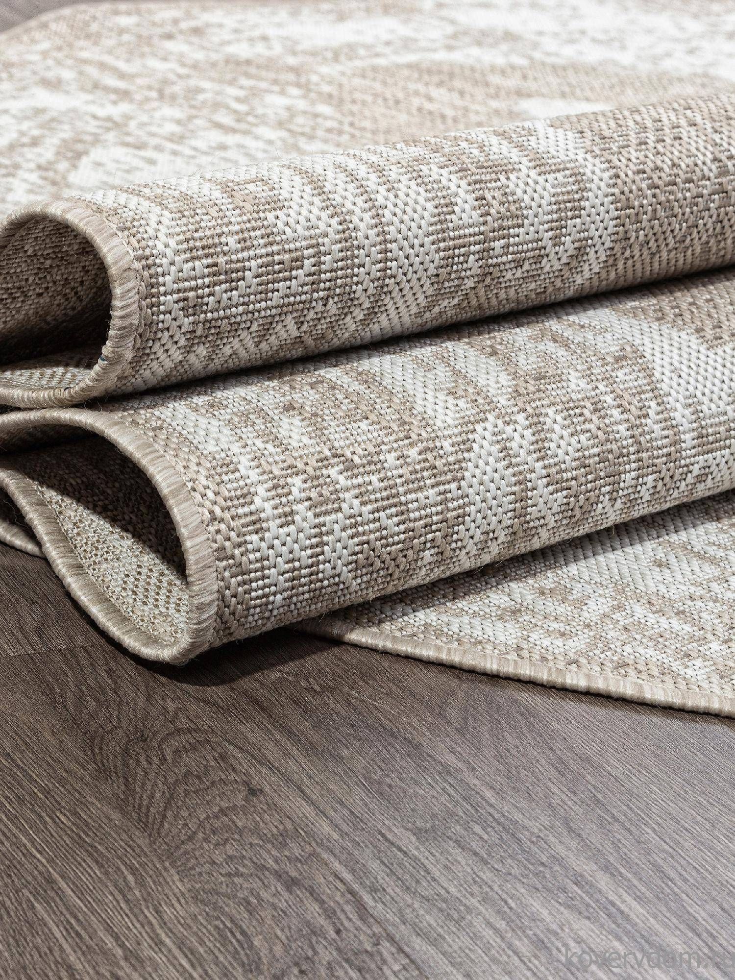 Ковер-циновка KAIR-A S129 BEIGE Овал Ковер-циновка KAIR-A S129 BEIGE Овал