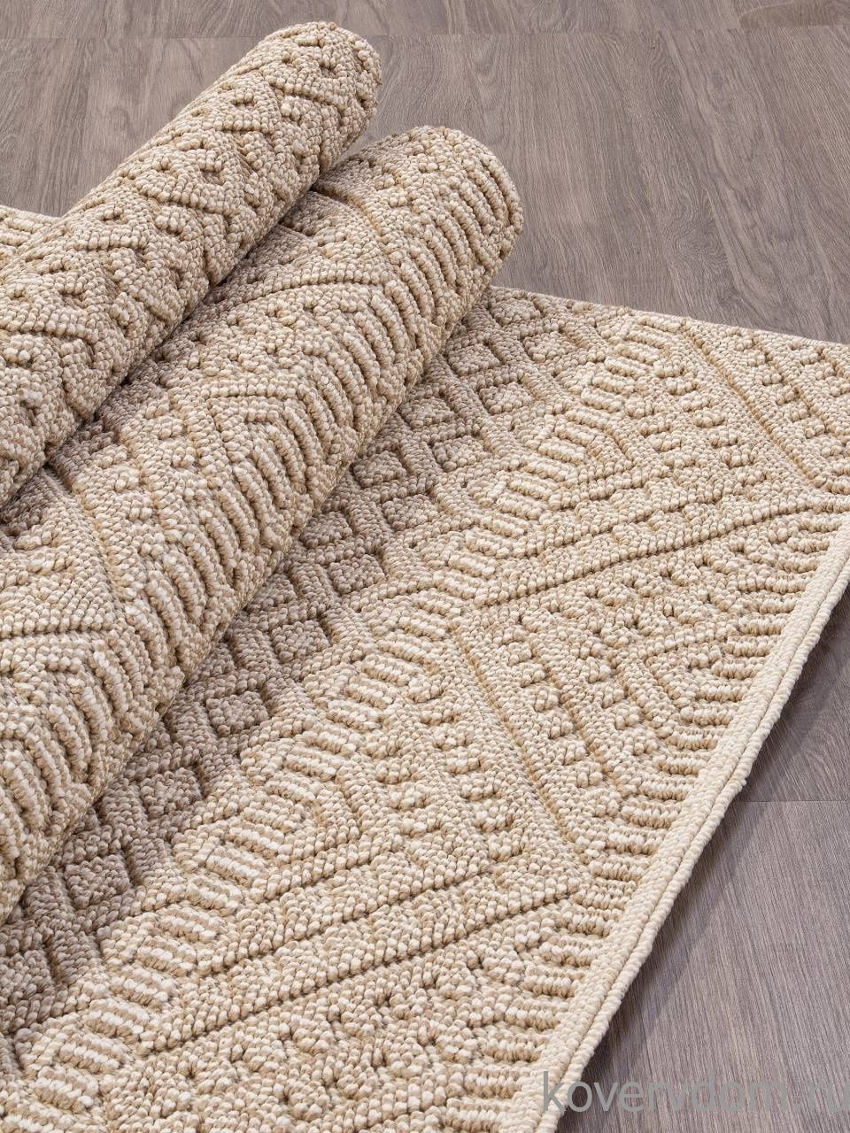 Ковер INDIGO 23180A WHITE / D.BEIGE Ковер INDIGO 23180A WHITE / D.BEIGE