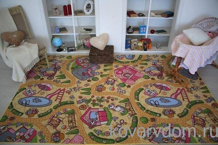 Детский ковер-палас Сказочные пони Детский ковер-палас Сказочные пони