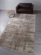 Ковер из вискозы серый ROYAL B860J2 CREAM / L.GREY