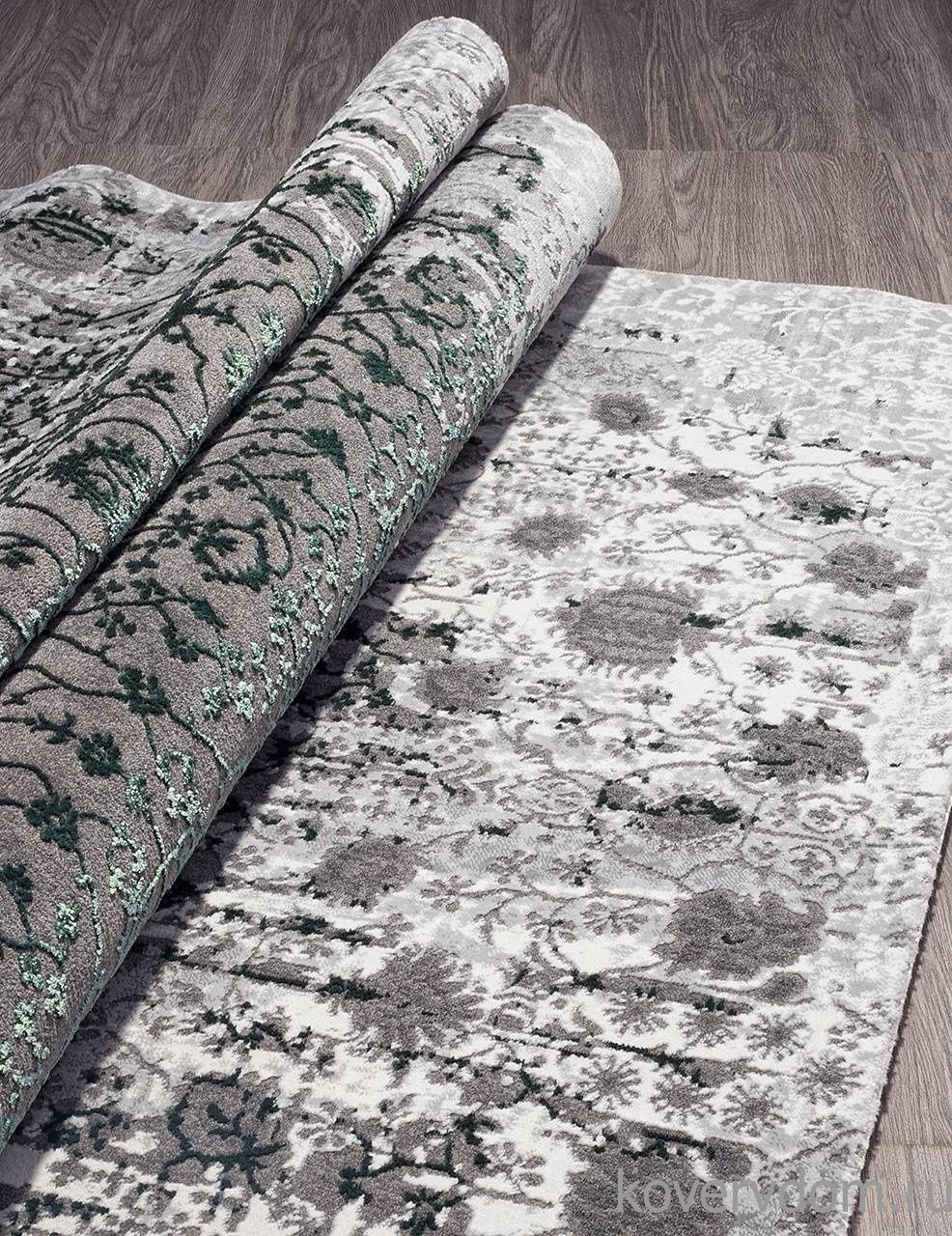 Ковер ГРАНД 33370 954 GREY / GREEN Ковер ГРАНД 33370 954 GREY / GREEN