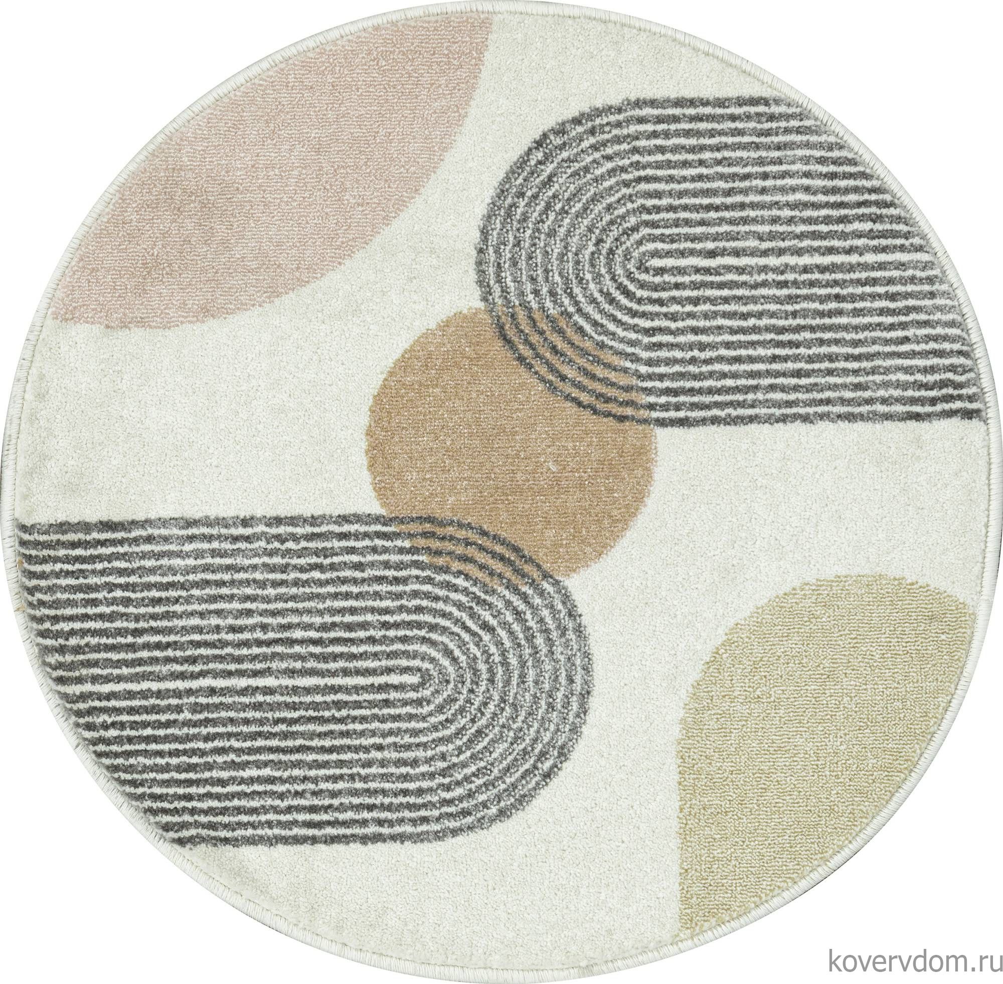Ковер IZUMRUD C123 LIGHT CREAM Круг