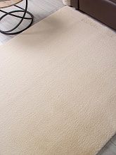 Однотонный ковер бежевый RABBIT LUXE PX2001 L.BEIGE