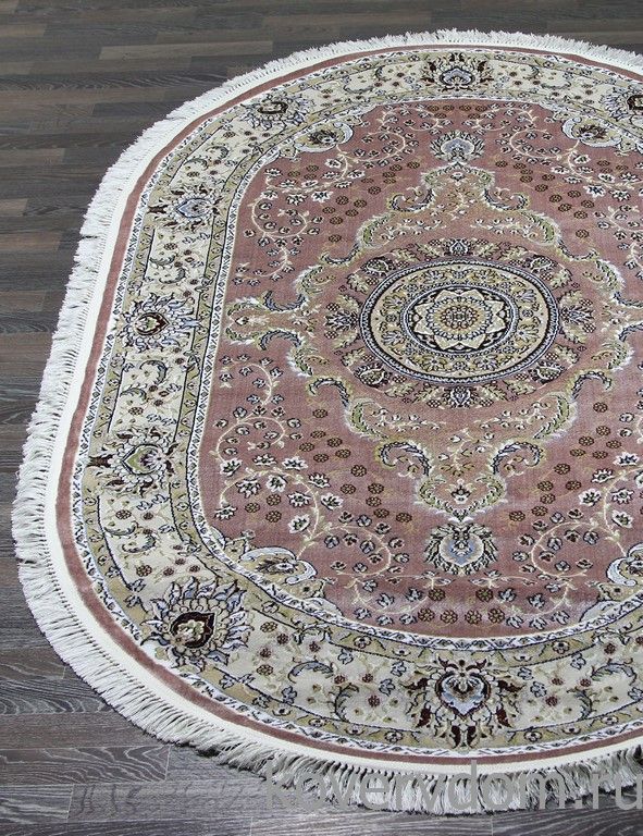 Ковер MASHAD PRESTIGE 02847A L.PINK / L.PINK Овал